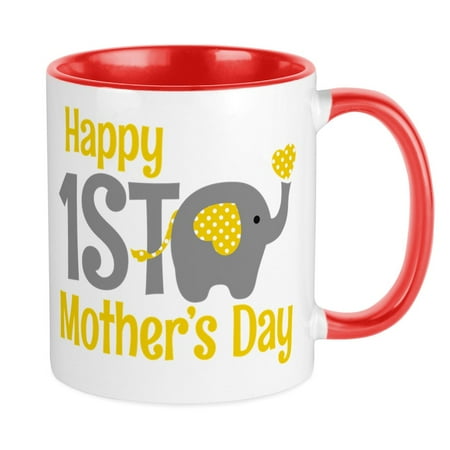 CafePress - 1St Mother s Day Elephant Yellow Mugs - Ceramic Coffee Tea Novelty Mug Cup 11 oz
CafePress - 1St Mother s Day Elephant Yellow Mugs - Ceramic Coffee Tea Novelty Mug Cup 11 oz