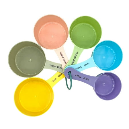 HOMEMAXS 6pcs Colored Measuring Bowl Plastic Measuring Spoon with Scale Baking Supply
HOMEMAXS 6pcs Colored Measuring Bowl Plastic Measuring Spoon with Scale Baking Supply