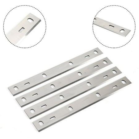 4PCS 8inch Planer Blades For Woodstar PT85 HSS Kity PT8500 Scheppach HT850