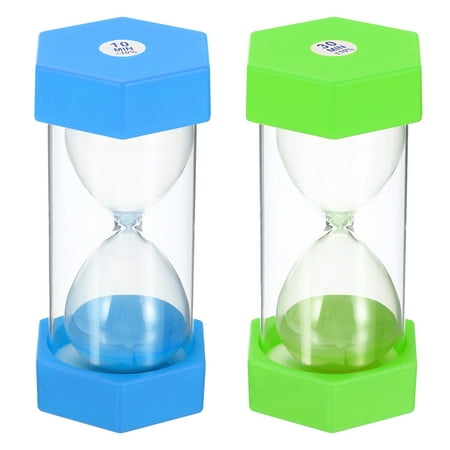 Uxcell 10,30 Min Sand Timer 2pcs Hexagon with Plastic Cover Count Down Sand Clock Glass Blue Green
Uxcell 10,30 Min Sand Timer 2pcs Hexagon with Plastic Cover Count Down Sand Clock Glass Blue Green