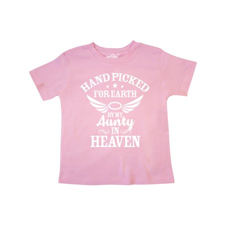 Inktastic Handpicked for Earth By My Aunty in Heaven with Angel Wings Gift Toddler Boy or Toddler Girl T-Shirt
Inktastic Handpicked for Earth By My Aunty in Heaven with Angel Wings Gift Toddler Boy or Toddler Girl T-Shirt