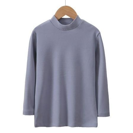 Geire Kids Thermal Underwear Tops Half-high Neck Candy Color Warm Bottoming Shirt Fall and Winter Lightweight Dralon Tops for Middle-Large Children
Geire Kids Thermal Underwear Tops Half-high Neck Candy Color Warm Bottoming Shirt Fall and Winter Lightweight Dralon Tops for Middle-Large Children