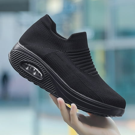 Women s Knitted Thick-soled Chunky Sneakers Slip-On Running Shoes Casual & Stylish Shoes Women s Footwear
Women s Knitted Thick-soled Chunky Sneakers Slip-On Running Shoes Casual & Stylish Shoes Women s Footwear