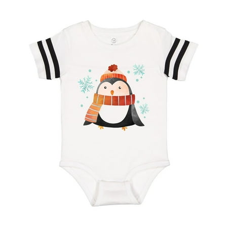 Inktastic Cute Winter Penguin in Hat and Scarf with Snowflakes Gift Baby Boy or Baby Girl Bodysuit
Inktastic Cute Winter Penguin in Hat and Scarf with Snowflakes Gift Baby Boy or Baby Girl Bodysuit