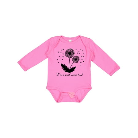 Inktastic I m a Wish Come True Dandelion in Black Gift Baby Boy or Baby Girl Long Sleeve Bodysuit
Inktastic I m a Wish Come True Dandelion in Black Gift Baby Boy or Baby Girl Long Sleeve Bodysuit