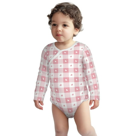Fotbe Plaid Heart Pattern Unisex-baby Long-sleeve Bodysuit Long Sleeve Bodysuits One-piece 100% Organic Cotton for Infant Baby Boys Unisex-6 Months
Fotbe Plaid Heart Pattern Unisex-baby Long-sleeve Bodysuit Long Sleeve Bodysuits One-piece 100% Organic Cotton for Infant Baby Boys Unisex-6 Months