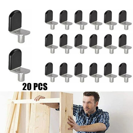 GLFSIL 20pcs Shelf Support Studs Pegs Pins Plugs 6mm L-Shaped Cabinet Bracket Bronze
GLFSIL 20pcs Shelf Support Studs Pegs Pins Plugs 6mm L-Shaped Cabinet Bracket Bronze