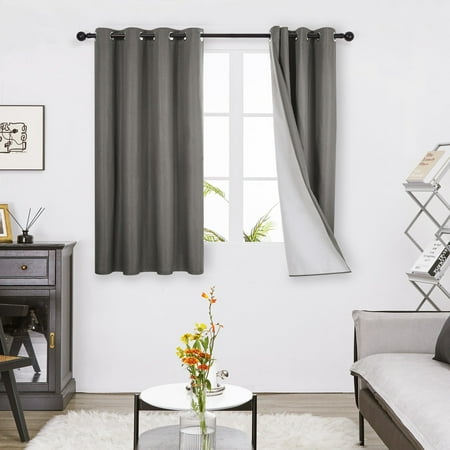 Deconovo-Deconovo 100 Percent Blackout Light Weight Curtains(2 Panel)52x54Inch-Grey
Deconovo-Deconovo 100 Percent Blackout Light Weight Curtains(2 Panel)52x54Inch-Grey