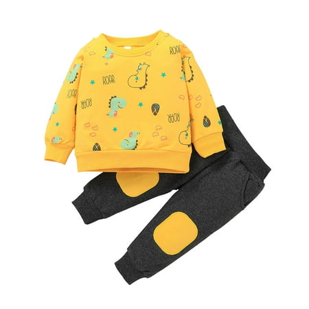 Rovga Girls Outfit Sets Toddler Baby Girls Boys Cartoon Dinosaur Long-Sleeved Pullover Sweatshirts Tops Pants Sports Outfits Sets Toddler Girls Clothing
Rovga Girls Outfit Sets Toddler Baby Girls Boys Cartoon Dinosaur Long-Sleeved Pullover Sweatshirts Tops Pants Sports Outfits Sets Toddler Girls Clothing