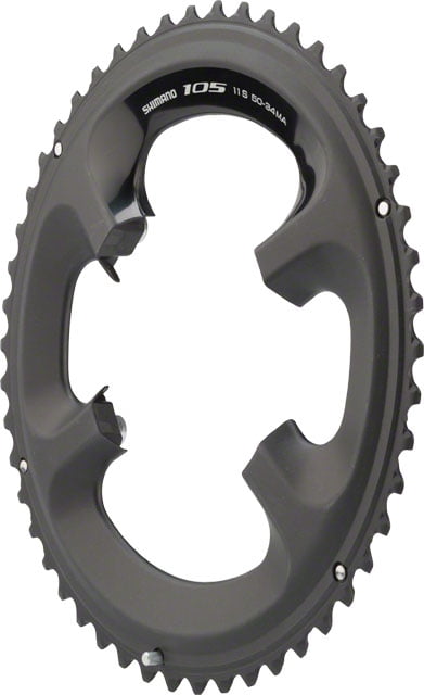 Shimano 105 5800-L 50t 110mm 11-Speed Chainring For 50/34t Black 
