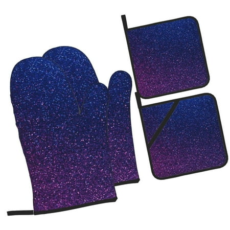 Zufioo Neon Glitter Oven Mitts and Pot Holders 4pcs Set Kitchen Oven Glove High Heat Resistant 500 Degree Extra Long Oven Mitts for Kitchen Baking Cooking 
Zufioo Neon Glitter Oven Mitts and Pot Holders 4pcs Set Kitchen Oven Glove High Heat Resistant 500 Degree Extra Long Oven Mitts for Kitchen Baking Cooking