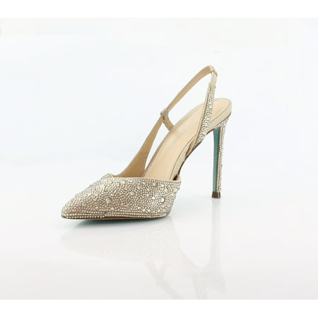 Betsey Johnson Rocky Women s Heels Light GOld Size 9.5 M