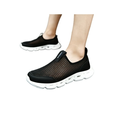 Sanviglor Unisex Sneakers Fitness Workout Running Shoes Slip On Athletic Shoe Gym Lightweight Non-Slip Sports Sneaker Comfort Mesh Trainers Black White 8
Sanviglor Unisex Sneakers Fitness Workout Running Shoes Slip On Athletic Shoe Gym Lightweight Non-Slip Sports Sneaker Comfort Mesh Trainers Black White 8