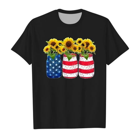 T-Shirts for Girls Summer independence Day Short Sleeve Prints Round Neck Fashion Casual Sports Style Girls Shirts
T-Shirts for Girls Summer independence Day Short Sleeve Prints Round Neck Fashion Casual Sports Style Girls Shirts