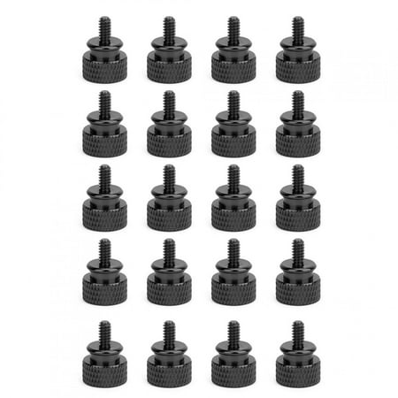 Fastener Easy To Carry 20PCS/Set Screw Aluminum Alloy Durable Convenient To Use Environment-friendly For Factory Industry Black
Fastener Easy To Carry 20PCS/Set Screw Aluminum Alloy Durable Convenient To Use Environment-friendly For Factory Industry Black