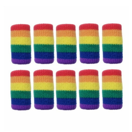Rainbow Finger Brace Sleeve Cushion Pressure Finger Splins for Biking Badminton 
Rainbow Finger Brace Sleeve Cushion Pressure Finger Splins for Biking Badminton