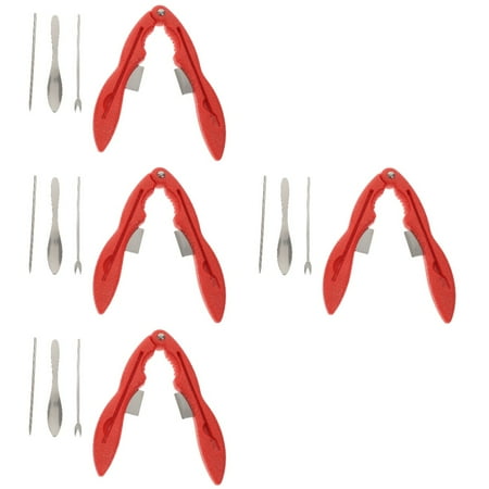 4 Sets Seafood Tools Stainless Steel Seafood Crackers And Tools Crab Eating Tools
4 Sets Seafood Tools Stainless Steel Seafood Crackers And Tools Crab Eating Tools