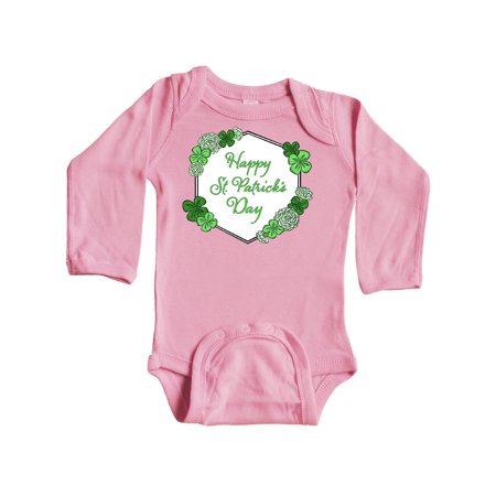 Inktastic Happy St. Patrick s Day Clovers Gift Baby Boy or Baby Girl Long Sleeve Bodysuit
Inktastic Happy St. Patrick s Day Clovers Gift Baby Boy or Baby Girl Long Sleeve Bodysuit