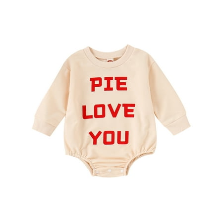 Arvbitana Baby Boys Girls Valentine’s Day Romper Letters Print Long Sleeve Button Bodysuit Spring Fall Casual Triangle Bottom Jumpsuit for Infant 0-24M
Arvbitana Baby Boys Girls Valentine’s Day Romper Letters Print Long Sleeve Button Bodysuit Spring Fall Casual Triangle Bottom Jumpsuit for Infant 0-24M