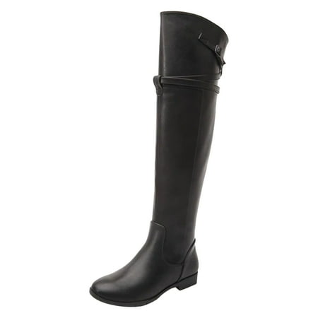 ZMHEGW Womens Boots Autumn Winter New Over Knee Long Flat Heel Long Barrel Leather Flat Bottom High Barrel Boots Shoes
ZMHEGW Womens Boots Autumn Winter New Over Knee Long Flat Heel Long Barrel Leather Flat Bottom High Barrel Boots Shoes