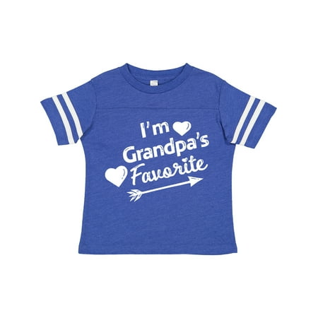 Inktastic I m Grandpa s Favorite with Arrow and Hearts Gift Toddler Boy or Toddler Girl T-Shirt
Inktastic I m Grandpa s Favorite with Arrow and Hearts Gift Toddler Boy or Toddler Girl T-Shirt