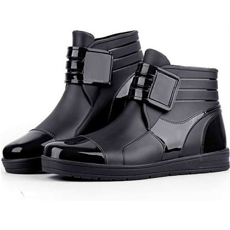 TUTUnaumb Winter Hot Sale Clearance Men S Fashion Rain Boots Low To Help Non-Slip Solid Color Waterproof Boots for Party/Wedding/Leisure-Black
TUTUnaumb Winter Hot Sale Clearance Men S Fashion Rain Boots Low To Help Non-Slip Solid Color Waterproof Boots for Party/Wedding/Leisure-Black