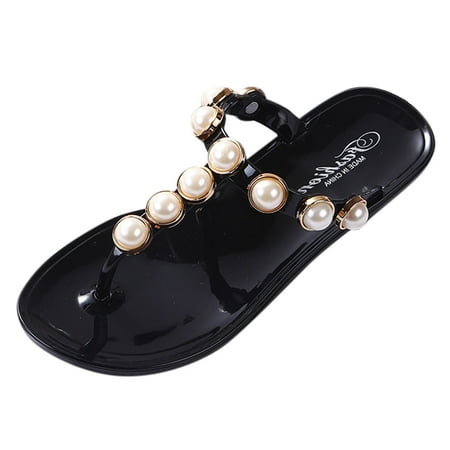 Sandals Women Women Clip Toe Sandals Crystal Jelly Beach Flip Flops Female Students Korean Fashion Wear Summer Flat Sandals Wedge Sandals for Women Pvc Black 41
Sandals Women Women Clip Toe Sandals Crystal Jelly Beach Flip Flops Female Students Korean Fashion Wear Summer Flat Sandals Wedge Sandals for Women Pvc Black 41
