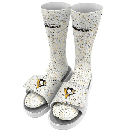 Men s ISlide White Pittsburgh Penguins Speckle Socks & Slide Sandals Bundle
Men s ISlide White Pittsburgh Penguins Speckle Socks & Slide Sandals Bundle