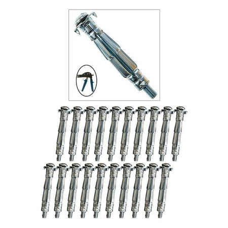 Hollow Wall Anchor Kit Plasterboard Drywall Cavity Plug Dowel For Drywall