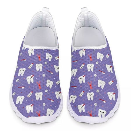 Cartoon Tooth Dentist Pattern Loafers Women Slip On Sneakers Mesh Ladies Casual Shoes Summer Sport Jogging Shoes Woman Flats
Cartoon Tooth Dentist Pattern Loafers Women Slip On Sneakers Mesh Ladies Casual Shoes Summer Sport Jogging Shoes Woman Flats