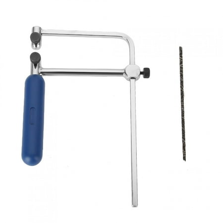 Adjustable Cutting Tool U shaped Saw Frame With 6 Spiral Saw Blades (ASB400)