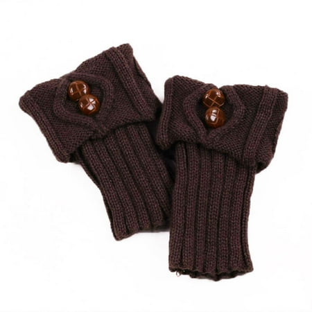Women Knit Boot Cuffs Winter Warm Crochet Knitted Button Boot Cuffs Socks Leg Warmers
Women Knit Boot Cuffs Winter Warm Crochet Knitted Button Boot Cuffs Socks Leg Warmers