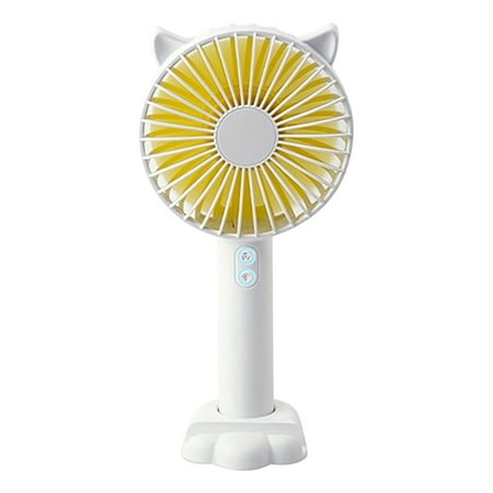 Geroge Usb Cat Ear Hand Held Small Fan Mini Portable Charging Fan 
Geroge Usb Cat Ear Hand Held Small Fan Mini Portable Charging Fan