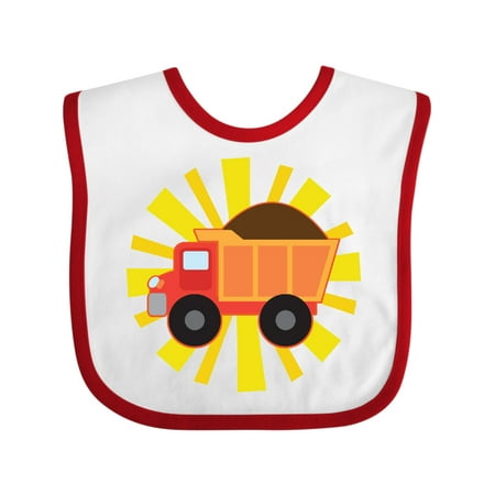 Inktastic Truck Construction Boys Gift Baby Boy or Baby Girl Bib