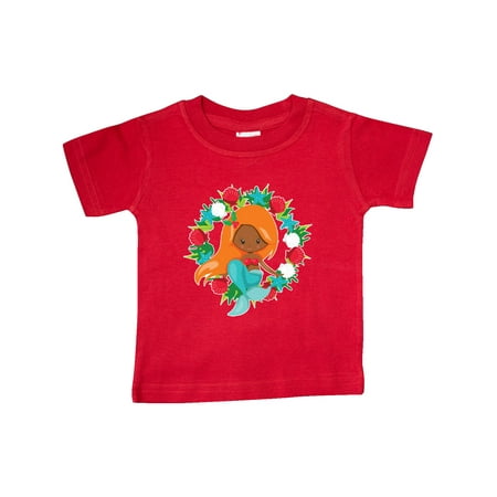 Inktastic Christmas Mermaid with Orange Hair and Floral Wreath Gift Baby Boy or Baby Girl T-Shirt
Inktastic Christmas Mermaid with Orange Hair and Floral Wreath Gift Baby Boy or Baby Girl T-Shirt