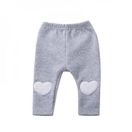 Leonard Winter Baby Girls Pants Leggings Children Kids Trousers Infants Cotton Fleece Pants Girls Boys Thermal Leggings