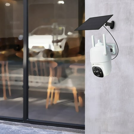 Tiitstoy Wireless Security Camera Outdoor WiFi Outdoor Camera Wireless Battery Powered 360掳 PTZ Camera Motion Detection 2-Way Talk Color Night Vision with Solar Panel White
Tiitstoy Wireless Security Camera Outdoor WiFi Outdoor Camera Wireless Battery Powered 360掳 PTZ Camera Motion Detection 2-Way Talk Color Night Vision with Solar Panel White