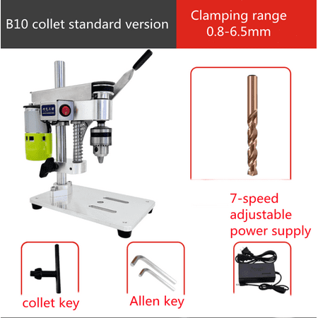 Toyella High Precision Small Bench Drill Household Precision Electric Drill Bench B10 Standard EU
Toyella High Precision Small Bench Drill Household Precision Electric Drill Bench B10 Standard EU