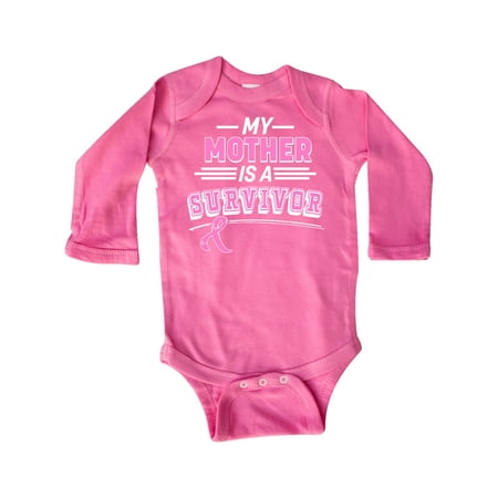 Inktastic My Mother is a Survivor Breast Cancer Awareness Gift Baby Boy or Baby Girl Long Sleeve Bodysuit
Inktastic My Mother is a Survivor Breast Cancer Awareness Gift Baby Boy or Baby Girl Long Sleeve Bodysuit