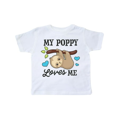Inktastic My Poppy Loves Me with Sloth and Hearts Gift Toddler Boy or Toddler Girl T-Shirt
Inktastic My Poppy Loves Me with Sloth and Hearts Gift Toddler Boy or Toddler Girl T-Shirt
