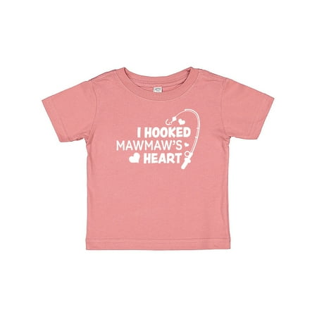 Inktastic I Hooked Mawmaw s Heart with Fishing Rod Gift Baby Boy or Baby Girl T-Shirt
Inktastic I Hooked Mawmaw s Heart with Fishing Rod Gift Baby Boy or Baby Girl T-Shirt