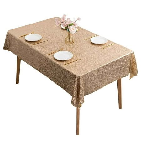 Tablecloths For Rectangle Tables Solid Color Sequin Tablecloth Rectangle Tablecloth Sparkle Table Cloth For Birthday Party Holiday Banquet Decoration-Champagne Gold-47x70.8inch
Tablecloths For Rectangle Tables Solid Color Sequin Tablecloth Rectangle Tablecloth Sparkle Table Cloth For Birthday Party Holiday Banquet Decoration-Champagne Gold-47x70.8inch