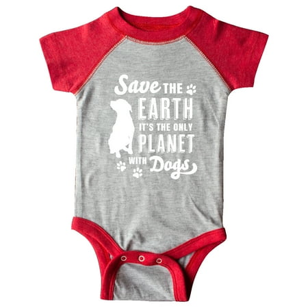 Inktastic Save the Earth It s the Only Planet with Dogs with Pawprints Gift Baby Boy or Baby Girl Bodysuit
Inktastic Save the Earth It s the Only Planet with Dogs with Pawprints Gift Baby Boy or Baby Girl Bodysuit