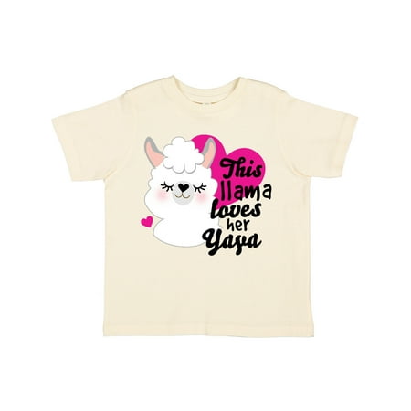 Inktastic Valentines Day This Llama Loves Her Yaya Gift Toddler Toddler Girl T-Shirt
Inktastic Valentines Day This Llama Loves Her Yaya Gift Toddler Toddler Girl T-Shirt