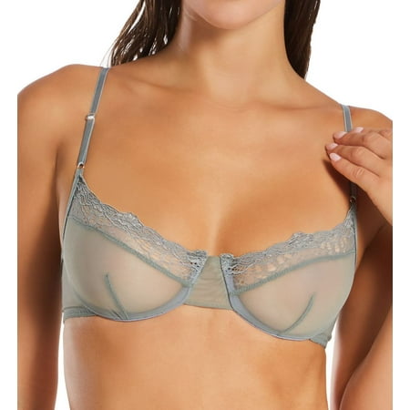 Women s Only Hearts 1967 Whisper Demi Underwire Bra (Sage S)