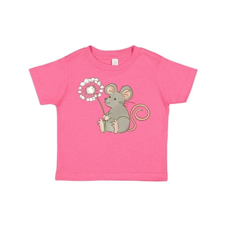 Inktastic Dandelion Mouse Gift Toddler Boy or Toddler Girl T-Shirt