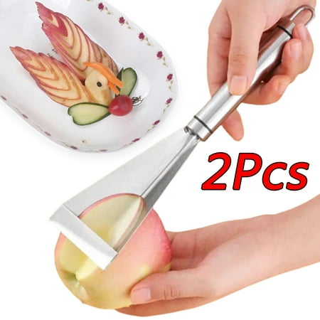 Triangle Fruit Carving Knife 2Pcs Stainless Steel Fruit Platter Kitchen Artifact Vegetable Knife Non-slip Carving Blade Tool
Triangle Fruit Carving Knife 2Pcs Stainless Steel Fruit Platter Kitchen Artifact Vegetable Knife Non-slip Carving Blade Tool