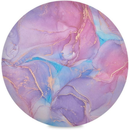 Coolnut Marble Texture Round Placemats for Dining Table Non-Slip Heat-Resistant Polyester Table Mats Set of 1 Washable Table Mats for Kitchen Dining Table Decoration
Coolnut Marble Texture Round Placemats for Dining Table Non-Slip Heat-Resistant Polyester Table Mats Set of 1 Washable Table Mats for Kitchen Dining Table Decoration