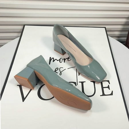 HHH 5881 Square Toe Low-Cut Chunky Heel Pumps Women s 2024 New Elegant Business All-Matching Green High Heels
HHH 5881 Square Toe Low-Cut Chunky Heel Pumps Women s 2024 New Elegant Business All-Matching Green High Heels