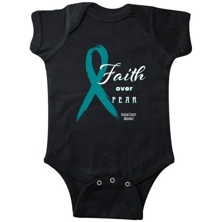 Inktastic Faith Over Fear Ovarian Cancer Awareness with Teal Ribbon Gift Baby Boy or Baby Girl Bodysuit
Inktastic Faith Over Fear Ovarian Cancer Awareness with Teal Ribbon Gift Baby Boy or Baby Girl Bodysuit